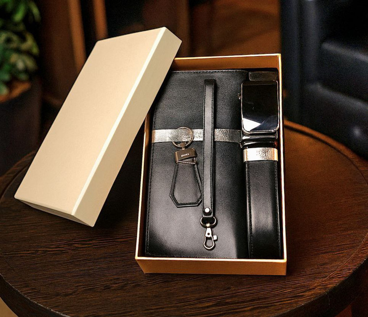 ست چرم مردانه چرم طبیعی