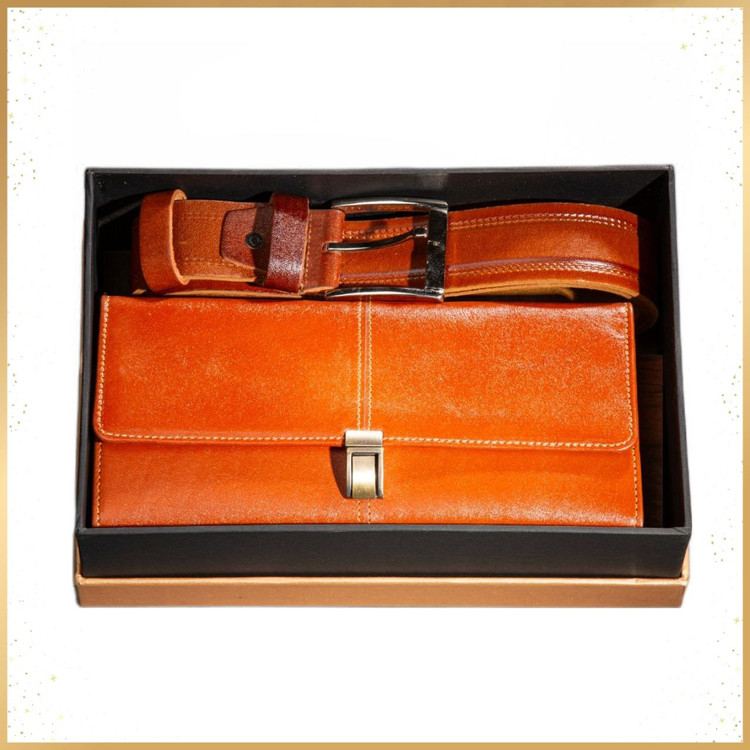 ست چرم مردانه