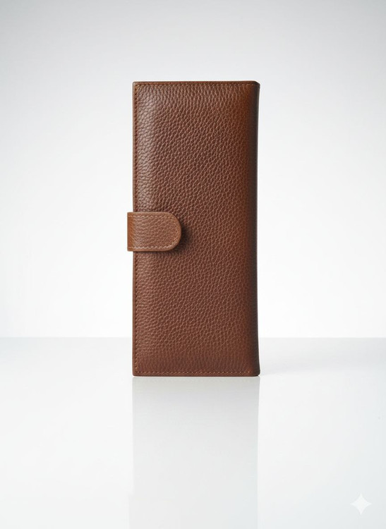 کیف مدارک و دسته چکی چرم طبیعی